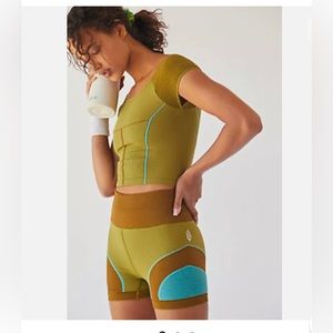 Free people Movement Color Block Point Break Set